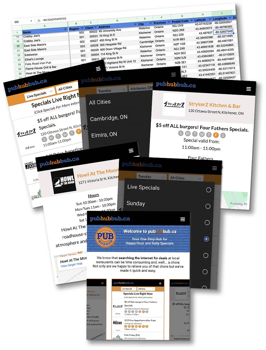 pubhubbub.ca - find local specials easy, fast and free!